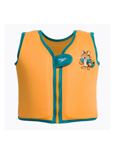 Детска жилетка с щампа Speedo Float Vest Orange 8-1225214688