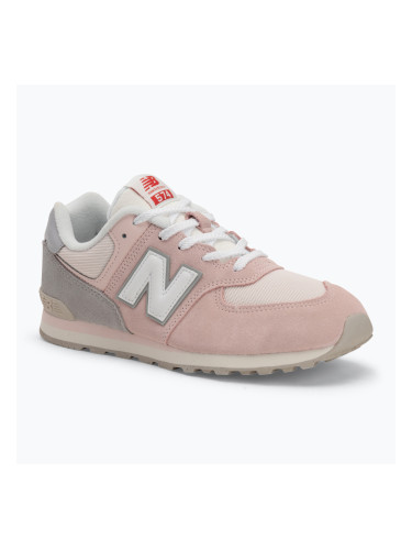 New Balance 574's V1 shell pink shoes