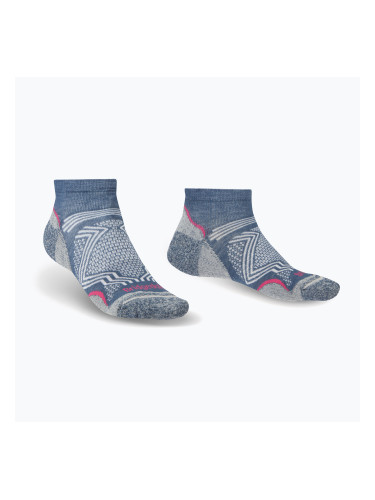 Дамски туристически чорапи Bridgedale Hike Ultralight Coolmax® Performance Low dark denim