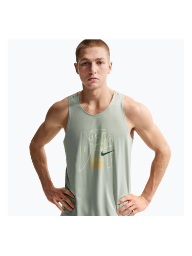 Мъжка тениска за бягане Nike Stride Dri-Fit ADV jade horizon/linen