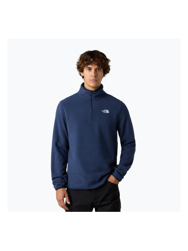 Мъжки суитшърт от полар The North Face Glacier Fleece 1/4 Zip summit navy