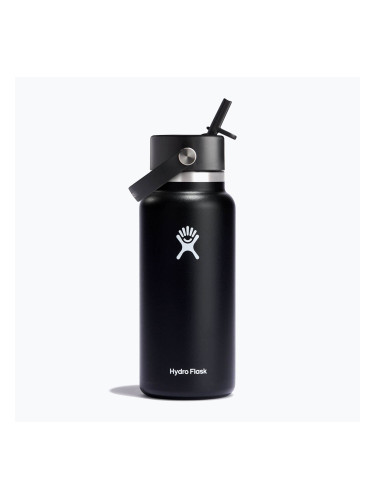 Термобутилка Hydro Flask Wide Flex Straw 945 ml черна W32BFS001