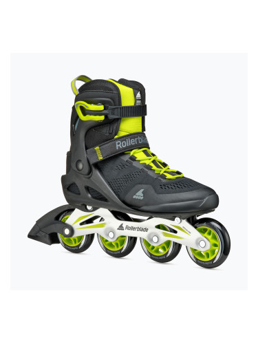 Мъжки ролкови кънки Rollerblade Macroblade 80 black/lime