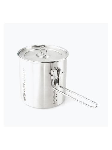 GSI Outdoors Бойлер от неръждаема стомана Glacier silver 68190 pot