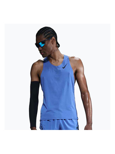Мъжка тениска за бягане Nike AeroSwift Dri-Fit ADV comet blue / black