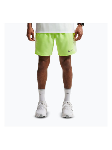Мъжки шорти за бягане Nike Miler Dri-Fit Brief Lined7" volt ice/barely volt