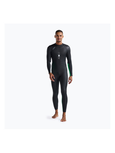 Мъжки спортен костюм за триатлон 2XU Propel Openwater black/bright green