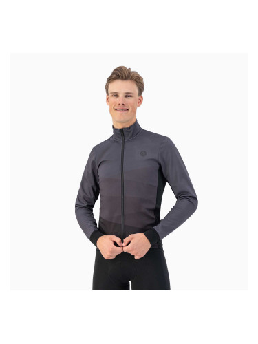 Мъжко яке за колоездене Rogelli Tarax Winter Jacket black