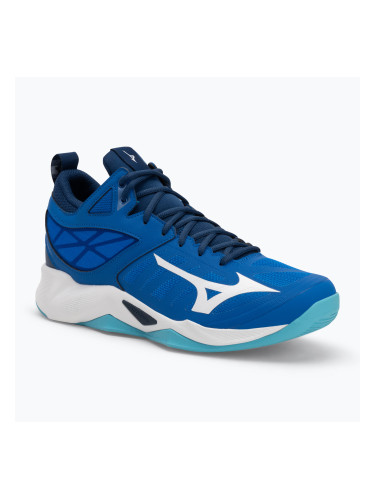 Дамски обувки за волейбол Mizuno Wave Dimension Mid mugen blue/white/estate blue