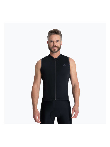 Мъжки потник за колоездене Rogelli Essential black