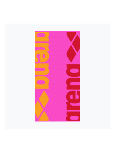 Arena Logotype хавлиена кърпа Velour skoching pink multi