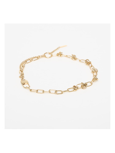 Огърлица Vitaly Knot x Stainless Steel Gold 40 cm