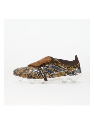 Сникърси adidas Predator Elite Fold-Over Tongue Firm Ground Football Boots Brown/ Silver Met./ Bronze Strata EUR 44
