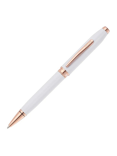 Химикалка Cross Foundry - Pearl White Lacquer with Rose Gold