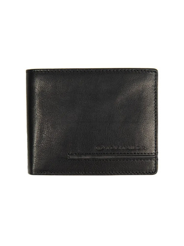 Мъжки портфейл Tom Tailor - Devon, RFID защита, черен