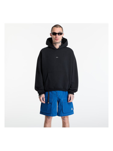 Суитшърт Nike Standard Issue Men's Therma-FIT Brushed Basketball Pullover Hoodie Black/ Pale Ivory S