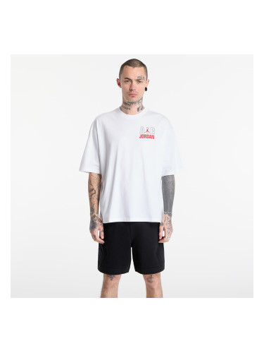 Тениска Jordan Flight Men's T-Shirt White/ University Red XS