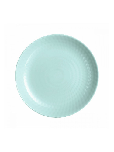 Lame plaat Luminarc Pampille цвят тюркоаз Cтъкло (Ø 25 cm)