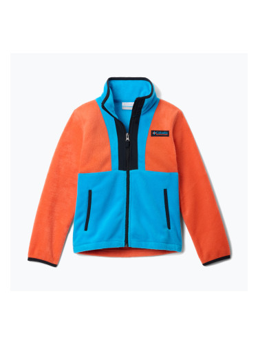 Мъжки суитшърт Columbia Back Bowl II Full Zip zing/compass blue/black