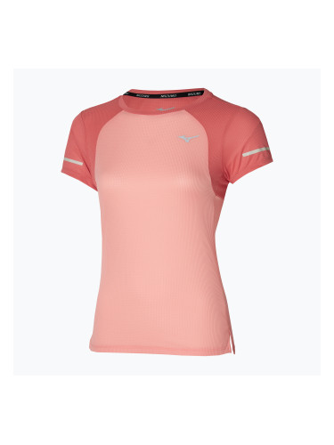 Дамска тениска за бягане Mizuno DryAeroFlow Tee apricot blush