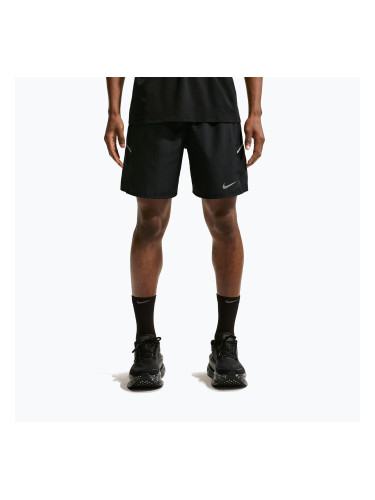 Мъжки шорти за бягане Nike Miler Dri-Fit 2in1 7" black/black