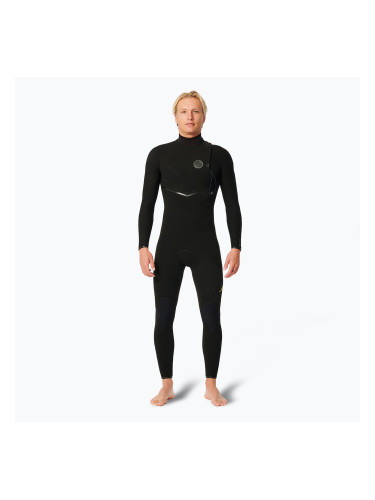 Мъжки бански Rip Curl E Bomb 4/3 mm Zip Free Swim Foam Black