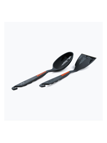 Туристически комплект Gsi Outdoors Pack Spoon/Spatula black/orange