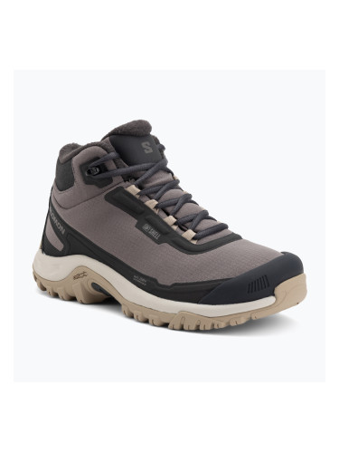 Дамски обувки за трекинг Salomon Shelter WP plum kitten/phantom/desert tan