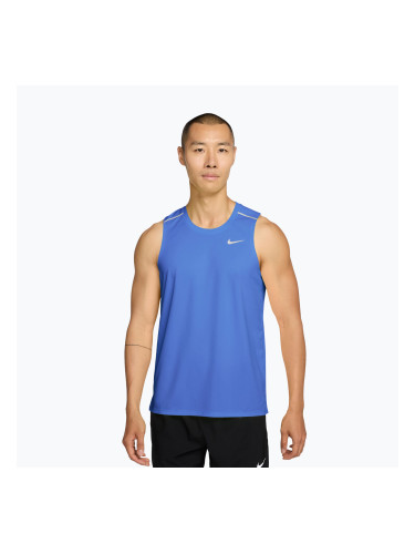 Мъжка тениска за бягане Nike Miler Dri-Fit royal pulse