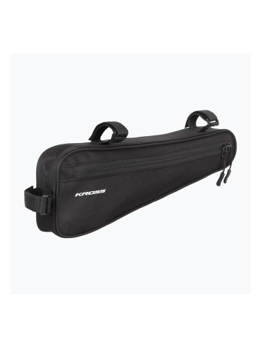 Велосипедна чанта за рамка KROSS Roamer Triangle L 1,3 l black
