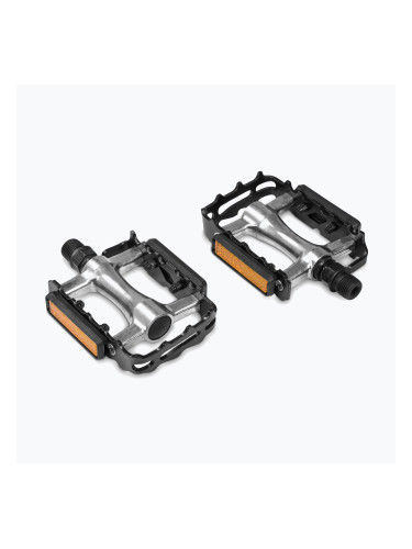 Педали за велосипед KROSS Starter 2.0 silver/black