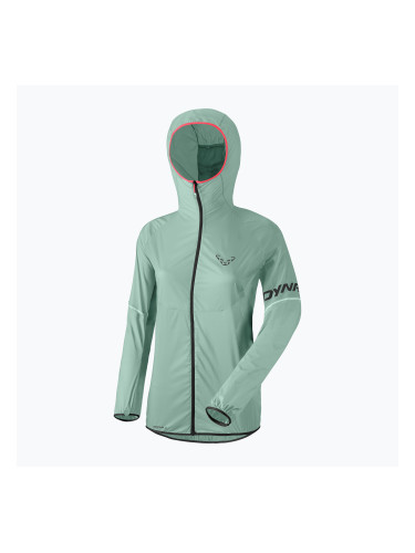 Дамско яке за бягане DYNAFIT Vert Wind 72 jadelite
