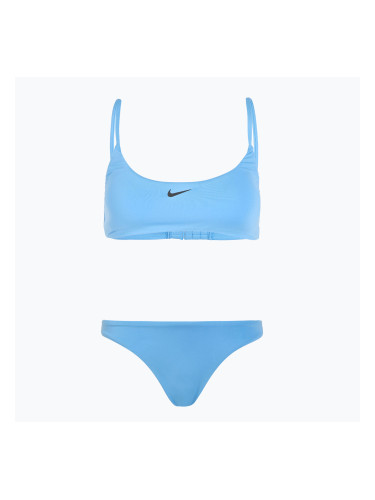 Дамски бански костюм от две части Nike Essential Bralette Bikini university blue
