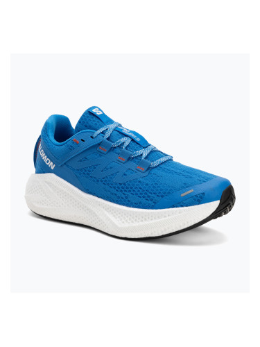 Мъжки обувки за бягане Salomon Aero Glide 3 френско синьо/бяло/черешово домат