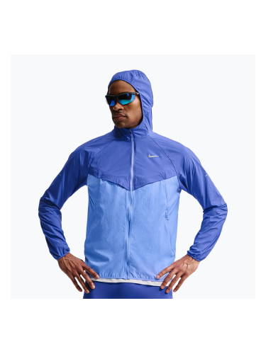 Мъжко яке за бягане Nike Stride Repel UV lapis/royal pulse