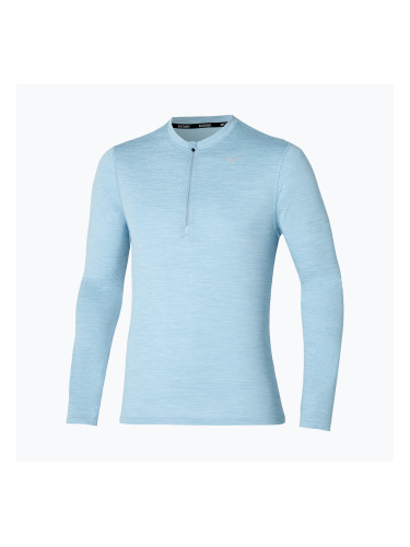 Мъжка тениска за бягане с дълъг ръкав Mizuno Impulse Core Half Zip glacier lake