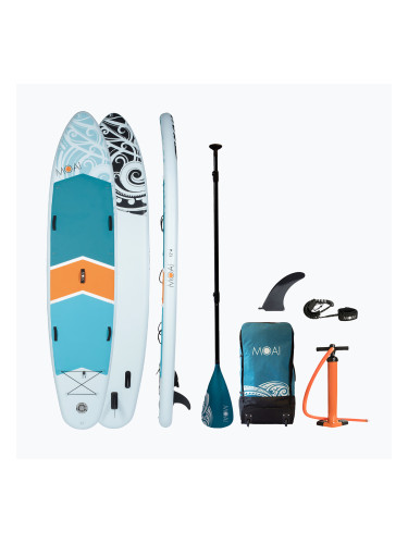 SUP MOAI Дъска за много хора 12'4" синя
