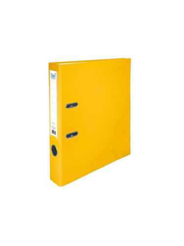 Colori Класьор, 5 cm, PP, без метален кант, жълт
