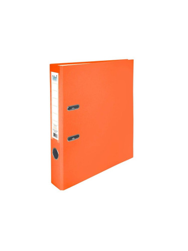 Colori Класьор, 5 cm, PP, без метален кант, оранжев