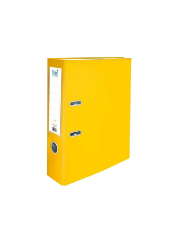 Colori Класьор, 8 cm, PP, без метален кант, жълт