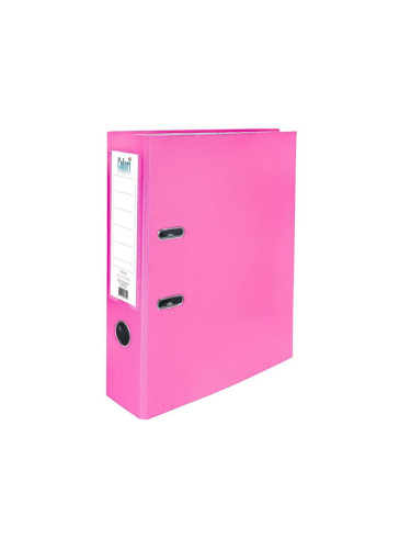Colori Класьор, 8 cm, PP, без метален кант, розов