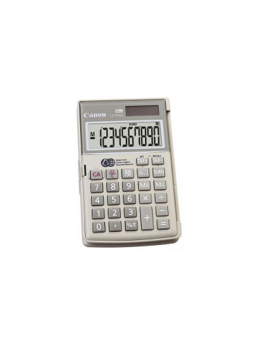 Калкулатор Canon LS10TEGDBL, преносим, 10-разряден, сив