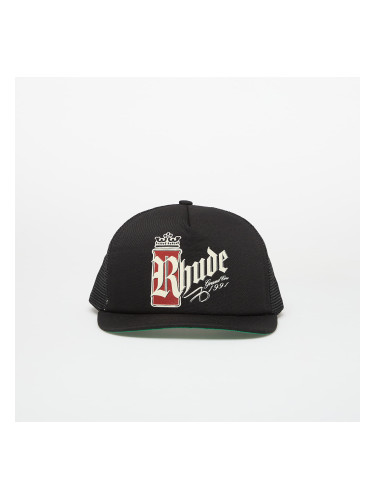 Шапка Rhude Fumar 91 Trucker Hat Black/ White/ Red Universal