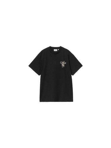 Carhartt WIP S/S Vestige T-Shirt Black Stone washed Мъже - Тениски Carhartt WIP - Черен - I036220_89_06-L - Size: L