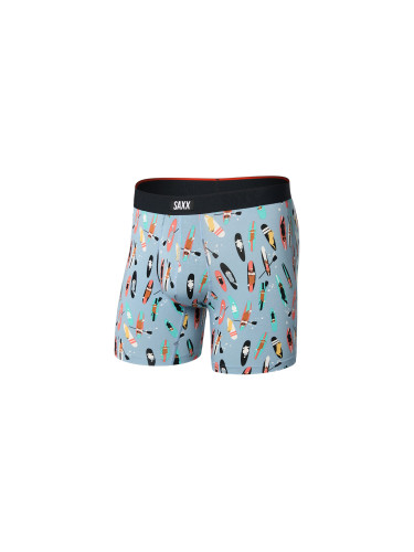 Saxx Vibe Xtra Soft Comfort Boxer Brief 6" Multicolor SXVX24F-SDT Мъже - Бельо Saxx - Многоцветен - SXVX24F-SDT-L - Size: L