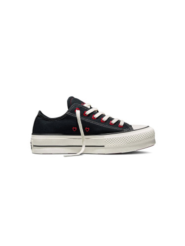 Converse Chuck Taylor All Star Lift Platform Valentine's Day Black Жени - Спортни обувки Converse - Черен - A19059C-3 - Size: 3