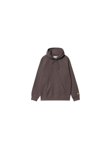 Carhartt WIP Hooded Chase Sweatshirt Brown I033661_3LN_XX Мъже - Суитшърти и блузи с качулка Carhartt WIP - Кафяв - I033661_3LN_XX-L - Size: L