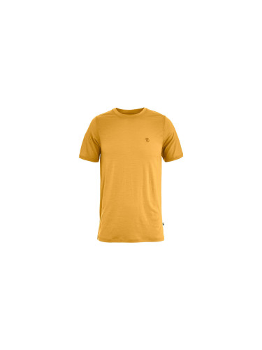 Fjällräven Abisko Wool SS M Yellow Мъже - Тениски Fjällräven - Жълт - F87193-160-L - Size: L