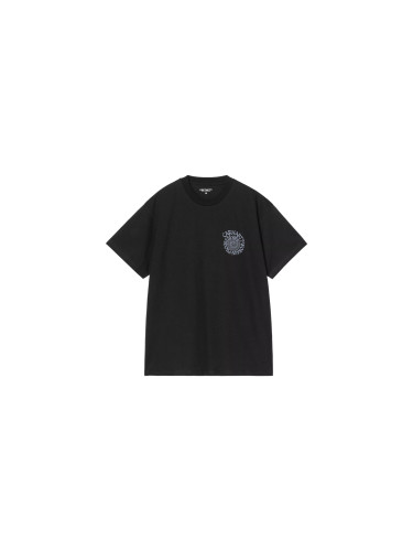 Carhartt WIP S/S Spirals T-Shirt Black Мъже - Тениски Carhartt WIP - Черен - I036264_89_XX-L - Size: L