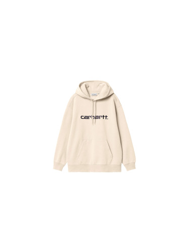 Carhartt WIP W' Hooded Carhartt Sweatshirt Offwhite Жени - Суитшърти и блузи с качулка Carhartt WIP - Бял - I033648_3O6_XX-L - Size: L